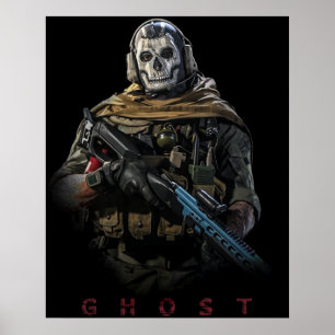 Warzone Ghost Poster