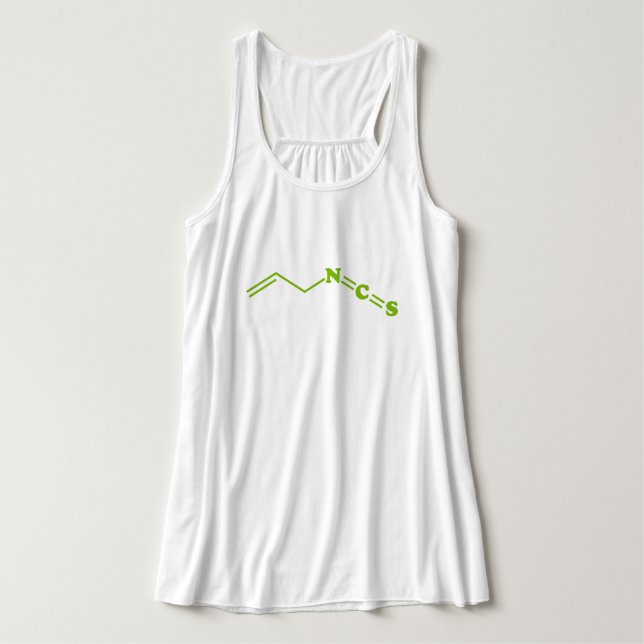 Wasabi Allyl Isotiocyanat Molecular Formula Linne Med Racerback (Design framsida)