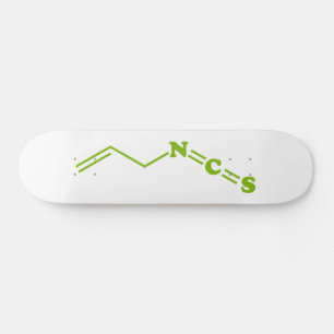 Wasabi Allyl Isotiocyanat Molecular Formula Mini Skateboard Bräda 18,5 Cm