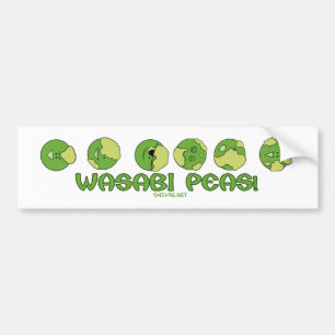 Wasabi ÄRTOR! Bildekal