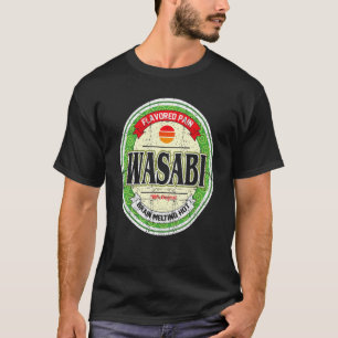 Wasabi japansk sushi Condiment Halloween Costume T Shirt