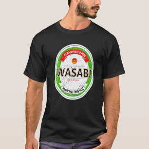 Wasabi japansk sushi Condiment Halloween Costume T Shirt