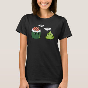 Wasabi Sushi Spicy Paste Conditions Japanska hästa T Shirt