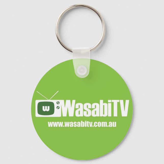 Wasabitv Keychain Nyckelring (Framsida)