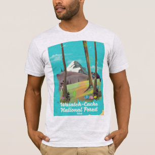 Wasatch-Cache National Forest Utah semesterplakat Tee