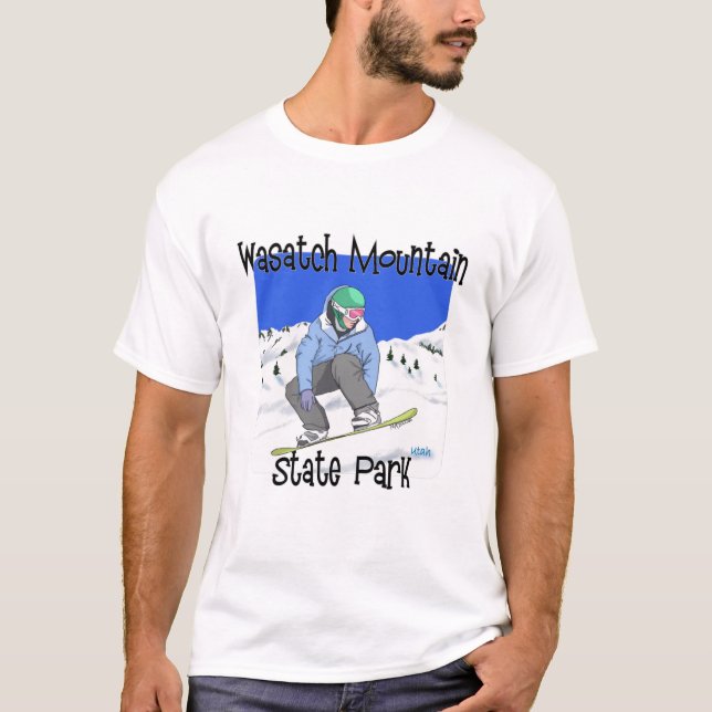 Wasatch Mountain State Park T Shirt (Framsida)