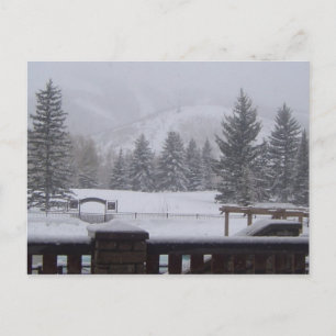 Wasatch Mountains, Park City, Utah Vykort