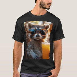 Waschbär bleibt cool t shirt
