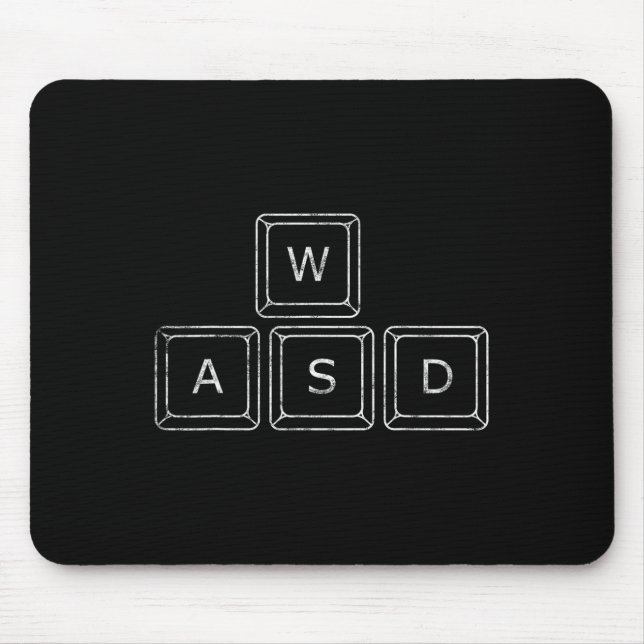 Wasd Pc Gamer Keys Dator Spelpresent  Musmatta (Framsidan)