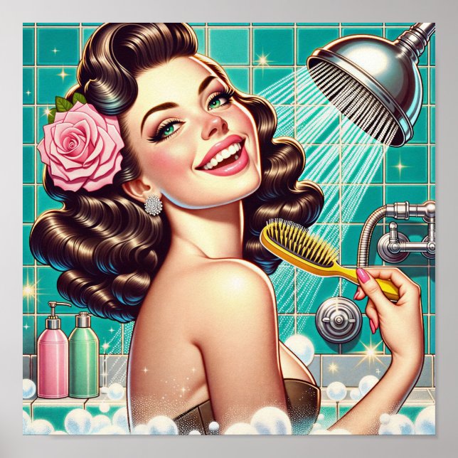 Wash away your worries! poster (Framsidan)