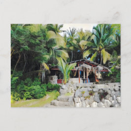 Washaway cafe, Niue Vykort