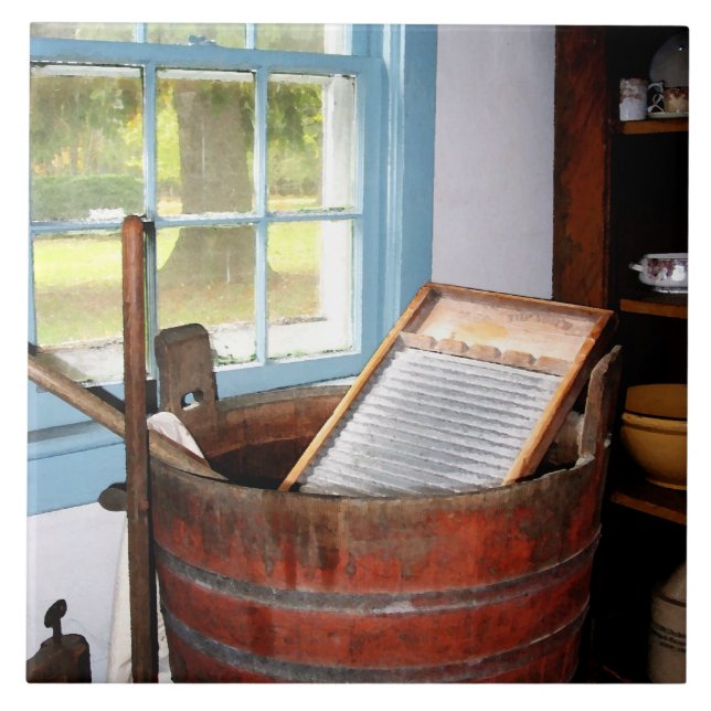 Washboard Kakelplatta (Framsidan)