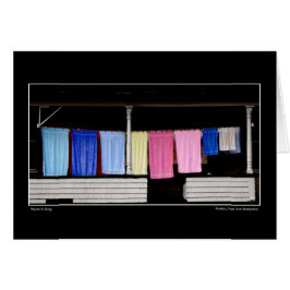 Washday fullständiga New Hampshire Hälsningskort