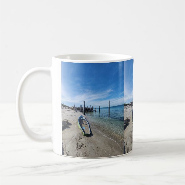 Washed Up Kayak Kaffemugg (Vänster)