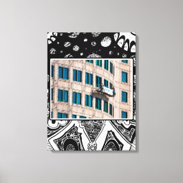 Washer för snabbfönster canvastryck