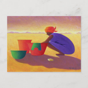 Washer Woman 1999 Vykort