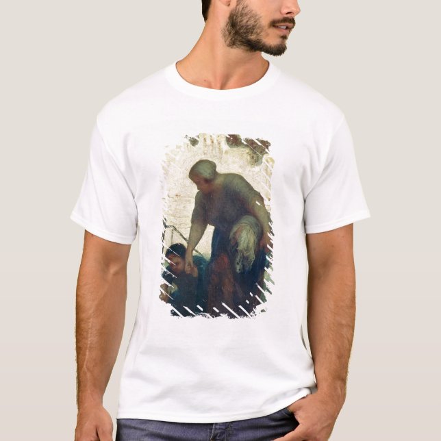 Washerwomanen, c.1860-61 t shirt (Framsida)
