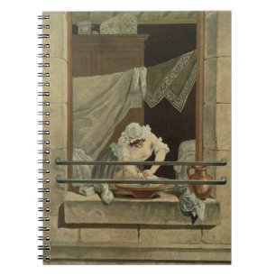 Washerwomanen som inristas av J. Laurent Julien Anteckningsbok