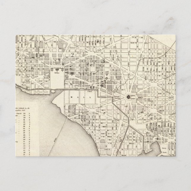 Washington 4 vykort (Framsida)