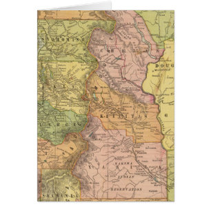 Washington 7 hälsningskort