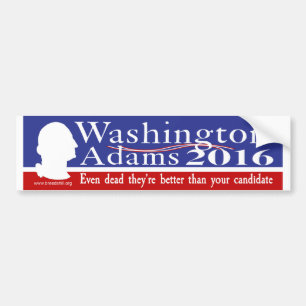 Washington Adams 2016 Bildekal