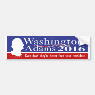 Washington Adams 2016 Bildekal