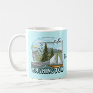 Washington anpassningsbar mugg