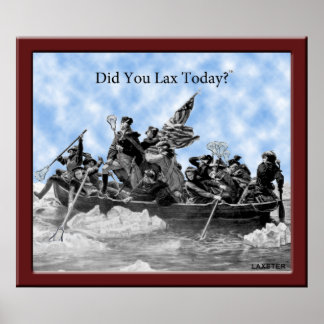 WASHINGTON ÄR LAXS-TASTIK! POSTER