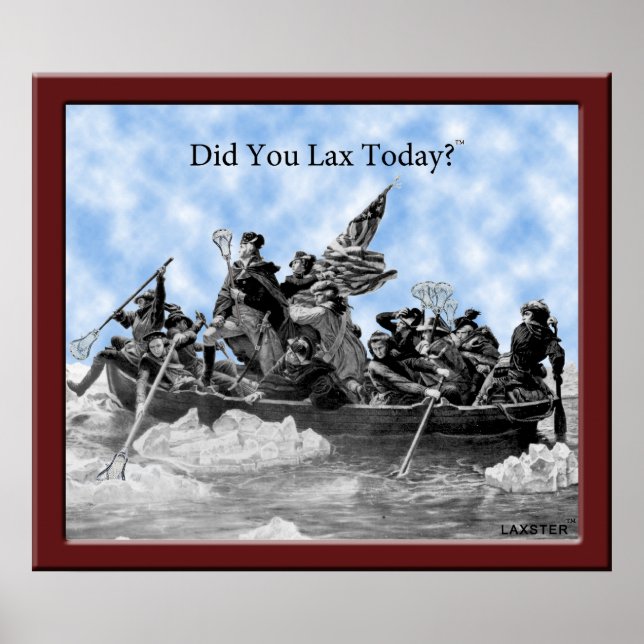 WASHINGTON ÄR LAXS-TASTIK! POSTER (Framsidan)