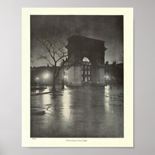 Washington Arch, Greenwich-byn, New York City Poster