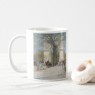 Washington Arch, Spring av Frederick Childe Hassam Kaffemugg