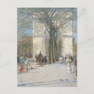 Washington Arch, Vår, av Frederick Childe Hassam Vykort
