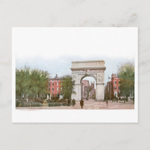 Washington Arch, Washington Square, New York Vykort