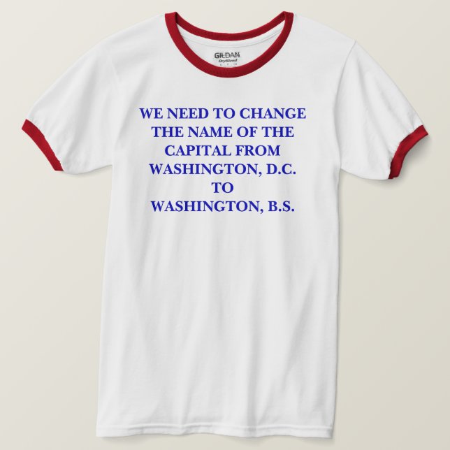 WASHINGTON, B.S. TRÖJA (Design framsida)