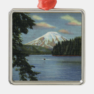Washington - beskåda av Mt.-St. Julgransprydnad Metall