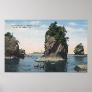 Washington - beskåda av uddsmicker & Tatoosh Poster