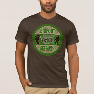 Washington Bigfoot forskning T-shirt