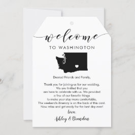 Washington Bröllop Välkommen Märkre, Brev och Irla