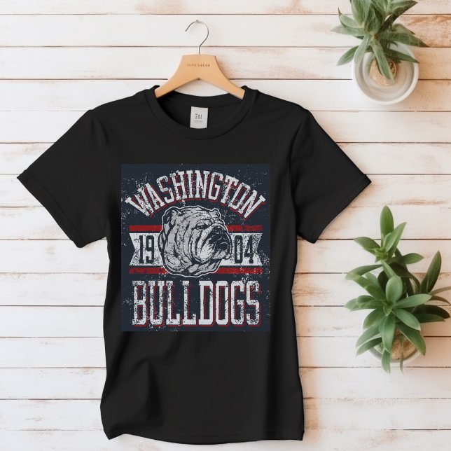 Washington Bulldog T-Shirts (Skapare uppladdad)