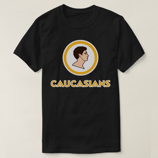 Washington Caucasians Classic T Shirt (Design framsida)