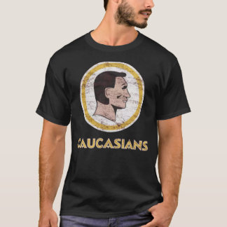 Washington Caucasians lustiga fotbollslag Perf T Shirt