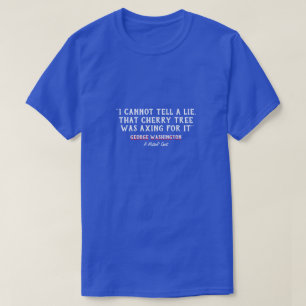 Washington & Cherry Träd - A MisterP Shirt T