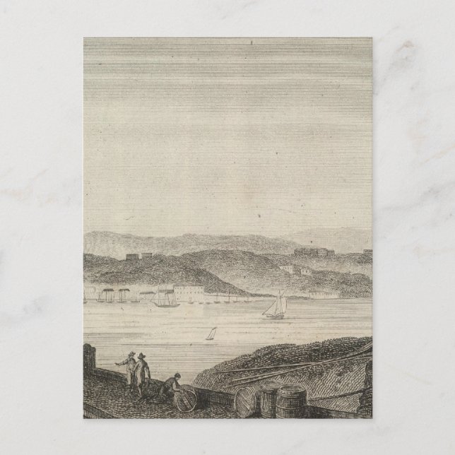 Washington City of Washington 1800 Vykort (Framsida)