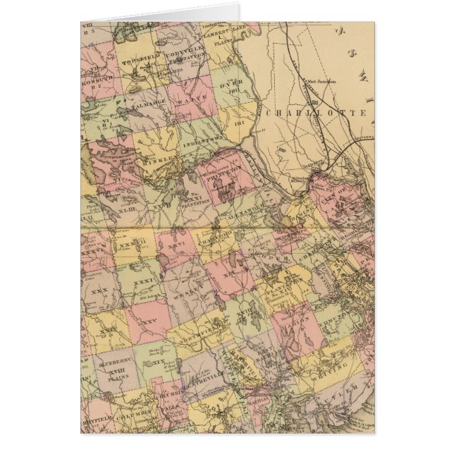 Washington Co, Maine Hälsningskort (Framsidan)