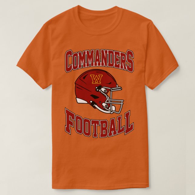 Washington Commanders Team 1 T Shirt (Design framsida)