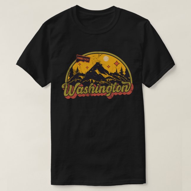 Washington, Connecticut T Shirt (Design framsida)