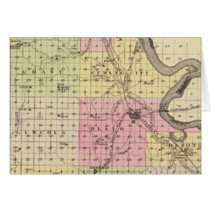 Washington County, Nebraska Hälsningskort