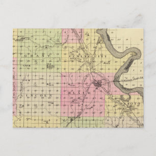 Washington County, Nebraska Vykort