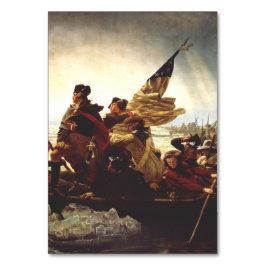 Washington Crossing the Delaware by Emanuel Leutze Bordsnummer