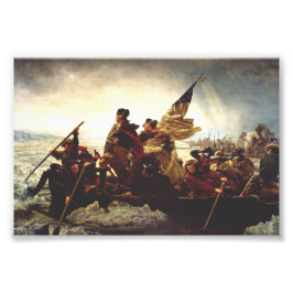 Washington Crossing the Delaware by Emanuel Leutze Fototryck